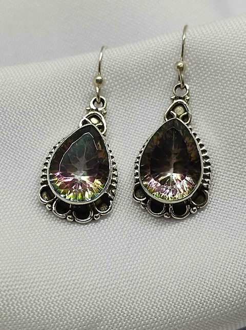 Aros plata 925 y cristal