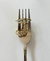 Anillo de plata 925 rodinada en amarillo sin fin con cubic engarzados - comprar online