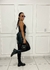 Mini Saia Corino Preta Moda Feminina - loja online