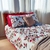 Edredom / Cobre Leito Zono Enxovais Casal Full 3 Pçs Folhas Tomate - comprar online