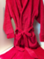 Roupão Feminino Zono Enxovais em Manta Microfibra Vermelho - Zono Enxovais