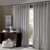 Cortina Rustic Com Forro (100% pol) - 5,40m X 2,50m - Cinza