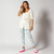 Blusa Lacinhos Off White - loja online