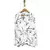 Conjunto Floral branco - Projeteria Estúdio