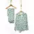 Conjunto liberty floral branco longo na internet