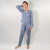 Conjunto azul Pluma - Vitral wells