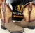 BOTA TEXANA MASCULINA CARAMELO VIMAR