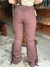 CALÇA TASSA FLARE MARROM