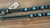 CINTO FEMININO PRETO COM PEDRARIA AZUL PAUL WESTERN