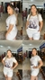 T SHIRT NUDE COM BRILHO/ APACHE na internet