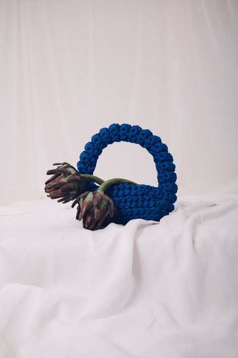 Bolsa azul sob demanda