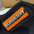 Camiseta Preta De Manga Curta Com Aplique De Logotipo Burberry - comprar online