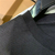 Camiseta Preta De Manga Curta Com Aplique De Logotipo Burberry - LM MULTIMARCAS