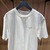 Camiseta Masculina Algodão Jersey Calvin Klein Branca na internet