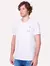 Camiseta John John Masculina Regular Flower Logo Mescla Off-White