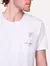 Camiseta John John Masculina Regular Flower Logo Mescla Off-White - comprar online