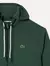 Jaqueta Lacoste Masculina Hoodie Curta Impermeável Verde - LM MULTIMARCAS
