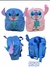 PACK 3 UNID MOCHILAS STITCH