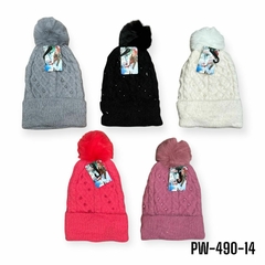 DOC. GORRO DE DAMA CON PIEL
