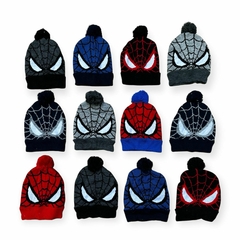 DOC. GORROS SPIDER-MAN | con ponpon