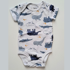 Body Ballenas Carters 0-3 meses