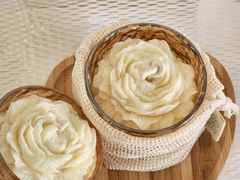 Vela Decor Cristal Peônia 250g - comprar online