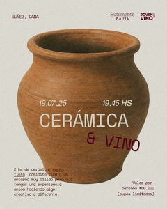 ceramica & joven vino