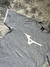 Conjunto Mizuno Big Logo - Cinza - Closet do Luquinhas