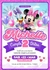 Invitación Cumpleaños minnie y deysi 548