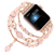 Imagem do Link pulseira para apple pulseira 7 se 6 5 4 3 2 1 38mm 44mm 41mm 45mm artesanal
