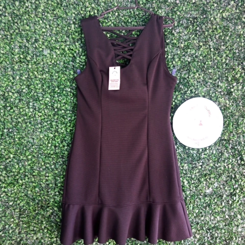 VESTIDO FEMININO PRETO