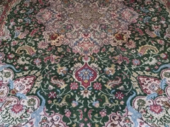 Alfombra Antigua De Lana - ManyAntiques