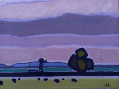 OLEO SOBRE TELA JUAN MANUEL SANCHEZ - ManyAntiques