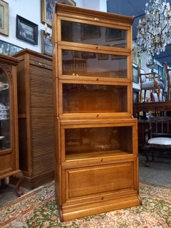 Antigua Biblioteca Seccional En Roble Thompson - tienda online