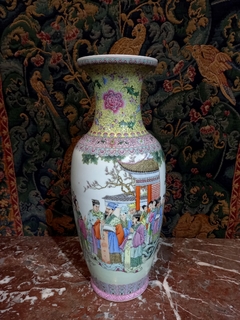 Vaso Porcelana China Republica Qianlong