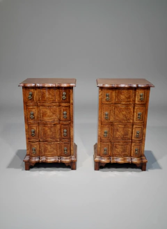 Antiguo Par De Mesas De Luz Raiz De Nogal - comprar online