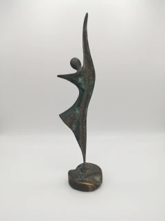 Escultura En Bronce Bailarina Paulo Barroso - comprar online