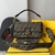 Multicolor canvas bag with FF embroidery - comprar online