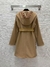 Casaco de Amarrar longo Signature com Capuz - comprar online