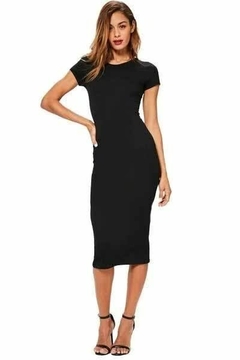 Vestido Feminino Casual Curto Midi Casual | REF: VRP277