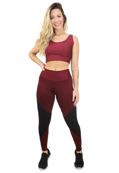 Calça Legging e Cropped Conjunto | REF: LX8