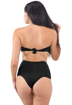 Biquini Tomara Que Caia Cintura Alta Preto | REF: BK71 - Fit & Move