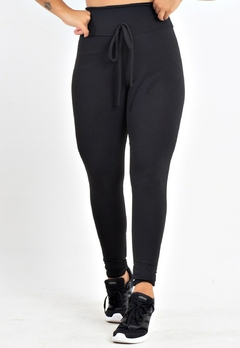 Calça com Cadarço Legging Lisa | REF: LX198