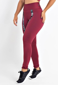 Calça Marsala com Elástico Legging Cintura Alta | REF: CLGA1 - comprar online