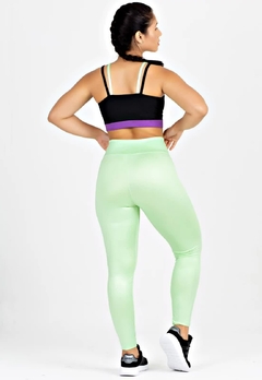 Cropped Alcinha Cruzada+ Calça Legging Verde Conjunto Metamorfose | REF: MTF14 - Fit & Move