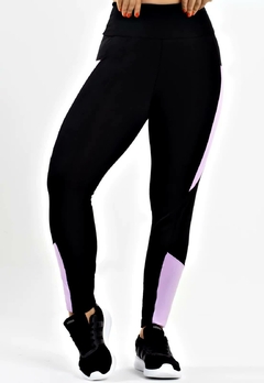 Calça Detalhe Lateral + Bolso Lilás Legging Metamorfose | REF: MTF17