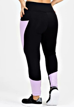 Calça Detalhe Lateral + Bolso Lilás Legging Metamorfose | REF: MTF17 - loja online