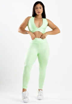 Cropped 3 Em 1 Cruzado Um Ombro Só Detalhe na Frente Conjunto Metamorfose | REF: MTF28 - Fit & Move