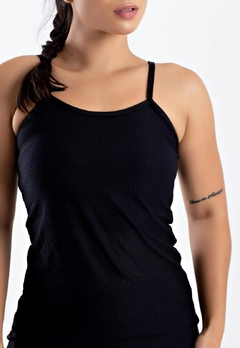 Camiseta Top Embutido Tela Alcinha | REF: MTF38 - Fit & Move