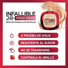 Base En Polvo L´oréal Paris Compacto Infallible Freshwear en internet